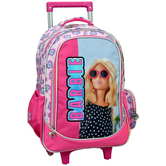 Σακίδιο Τρόλει Δημοτικού Gim Barbie Holographic 349-86074