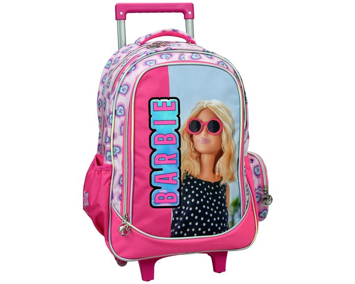 Σακίδιο Τρόλει Δημοτικού Gim Barbie Holographic 349-86074
