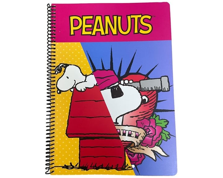 Back Me Up Τετράδιο Α4 Σπιράλ 2 Θεμάτων Peanuts-Half & Lough Ass. 365-06440