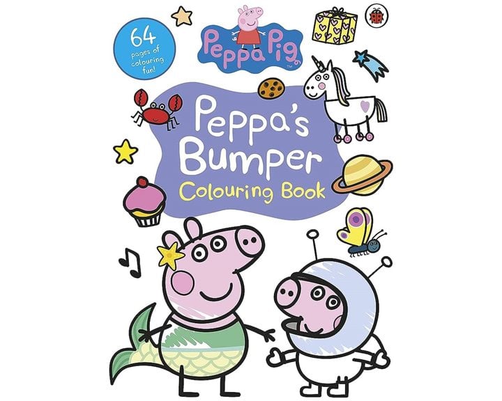 PEPPA PIG: PEPPAS BUMPER COLOURING BOOK PAPERBACK / SOFTBACK