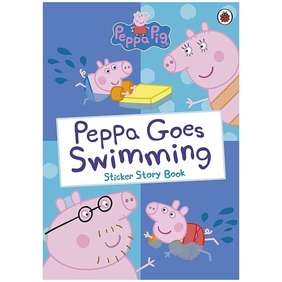 PEPPA GOES SWIMMING STICKER BOOK