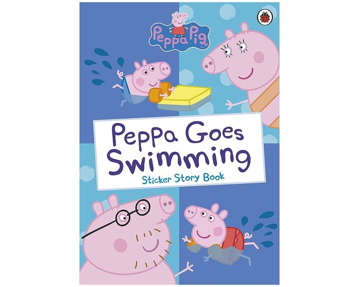 PEPPA GOES SWIMMING STICKER BOOK