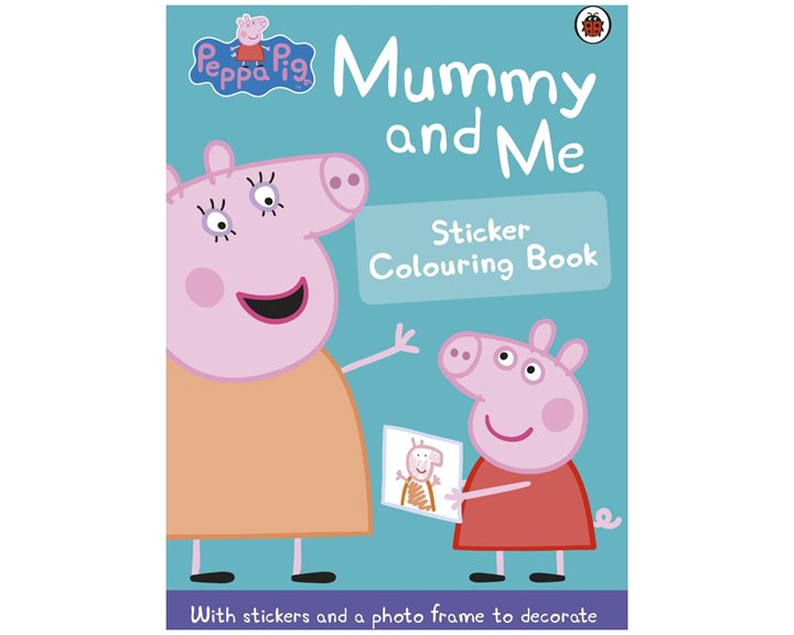 PEPPA PIG: MUMMY AND ME STICKER COLOURING BOOK ACTIVITY BOOK