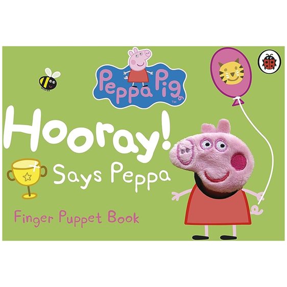 PEPPA PIG: HOORAY! SAYS PEPPA FINGER PUPPET BOOK BOARD BOOK