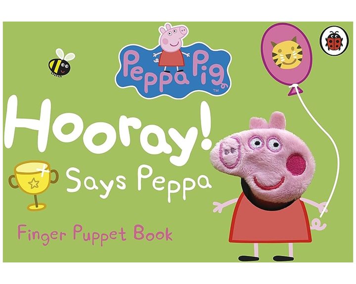 PEPPA PIG: HOORAY! SAYS PEPPA FINGER PUPPET BOOK BOARD BOOK