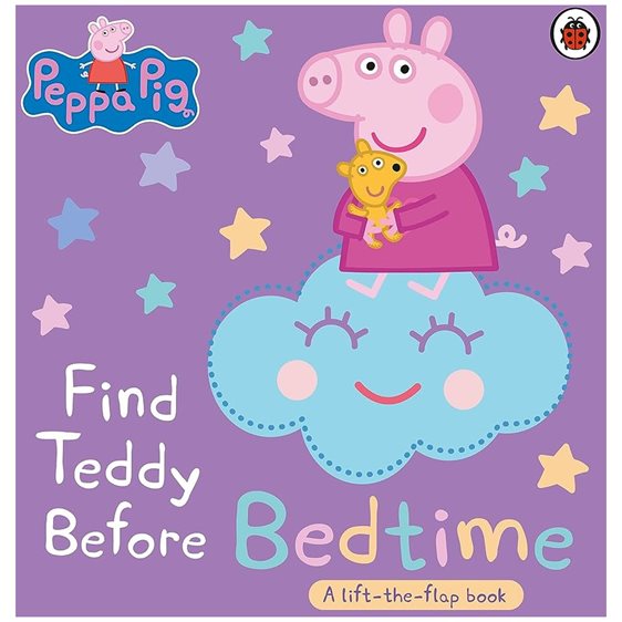 PEPPA PIG: FIND TEDDY BEFORE BEDTIME NOVELTY BOOK