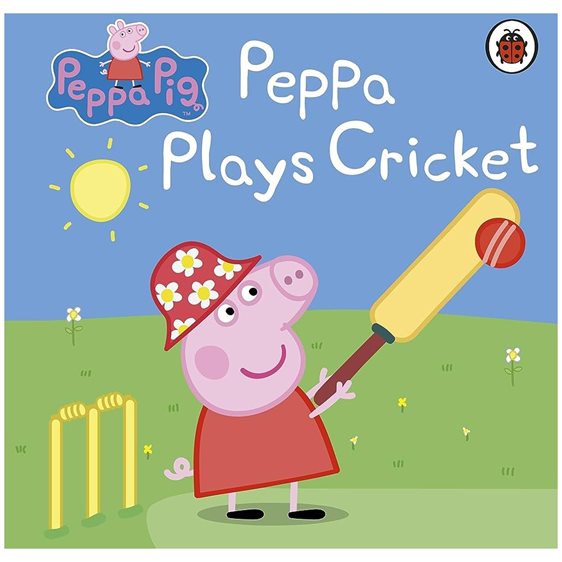 PEPPA PIG: PEPPA PLAYS CRICKET BOARD BOOK