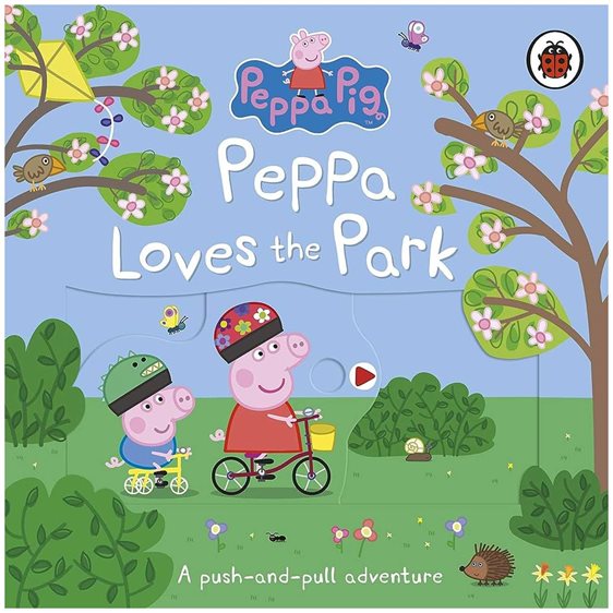 PEPPA PIG: PEPPA LOVES THE PARK: A PUSH-AND-PULL ADVENTURE BOARD BOOK