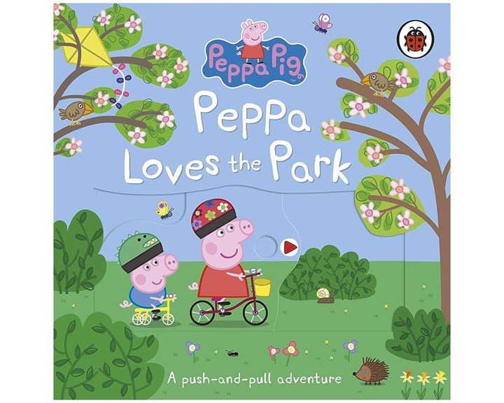 PEPPA PIG: PEPPA LOVES THE PARK: A PUSH-AND-PULL ADVENTURE BOARD BOOK