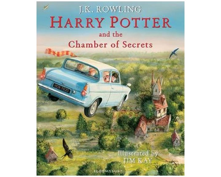 HARRY POTTER AND THE CHAMBER OF SECRETS ILLUSTRATED ED. HC