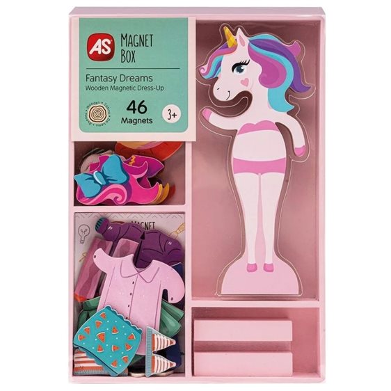 MAGNET BOX FANTASY DREAMS : DRESS-UP 46 (ΕΚΠΑΙΔΕΥΤΙΚΟΙ ΞΥΛΙΝΟΙ ΜΑΓΝΗΤΕΣ)