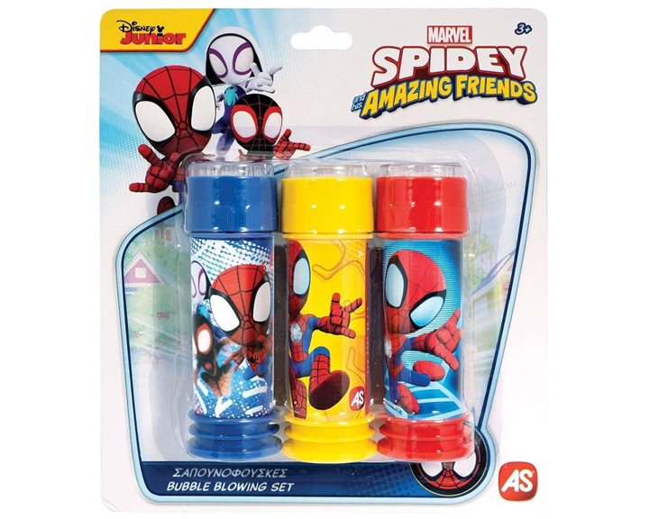 ΣΑΠΟΥΝΟΦΟΥΣΚΕΣ SPIDEY AND HIS AMAZING FRIENDS (3 ΤΕΜ)