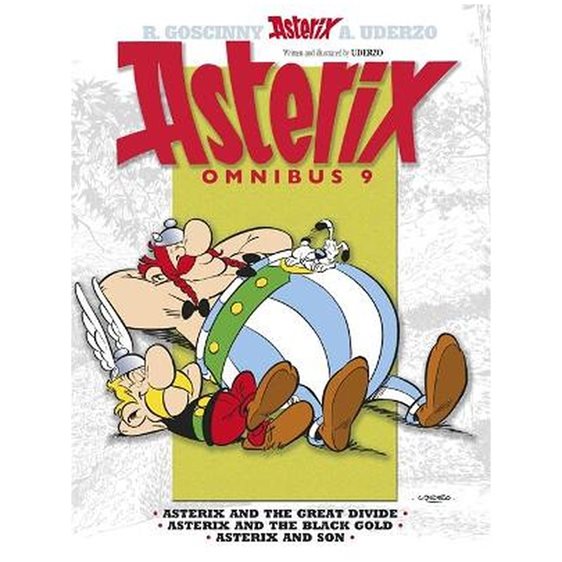 ASTERIX OMNIBUS 9 : ASTERIX AND THE GREAT DIVIDE, ASTERIX AND THE BLACK GOLD, ASTERIX AND SON