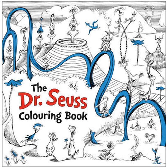 DR. SEUSS COLOURING BOOK  PB