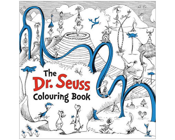 DR. SEUSS COLOURING BOOK  PB
