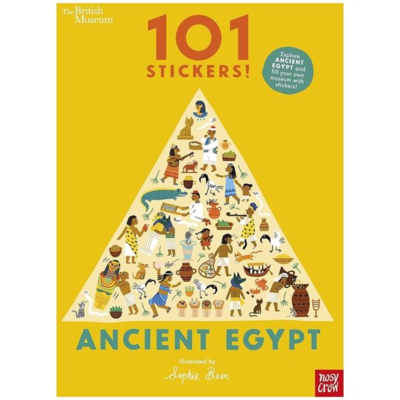 BRITISH MUSEUM : ANCIENT EGYPT - 101 STICKERS! PB