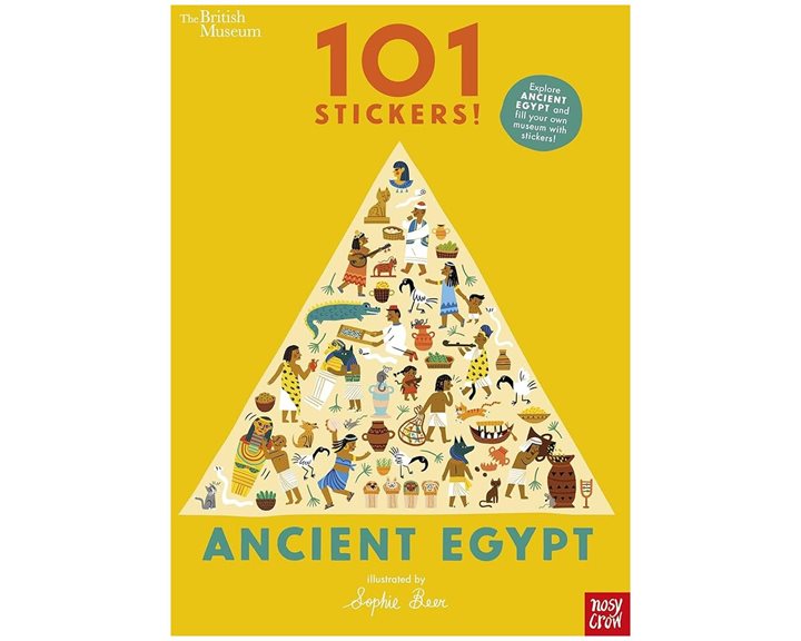 BRITISH MUSEUM : ANCIENT EGYPT - 101 STICKERS! PB