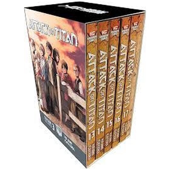 ATTACK ON TITAN SEASON 3 PART 1 MANGA BOX SET PB