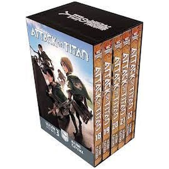 ATTACK ON TITAN SEASON 3 PART 2 MANGA BOX SET PB