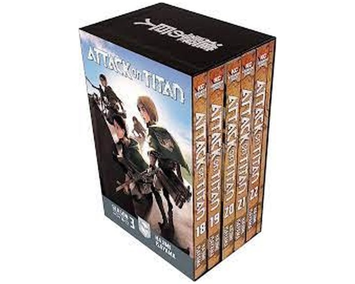 ATTACK ON TITAN SEASON 3 PART 2 MANGA BOX SET PB