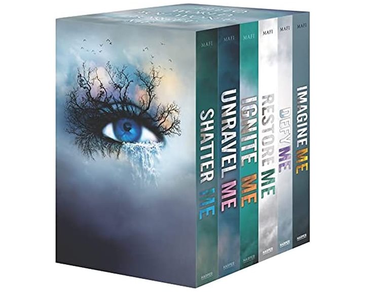 SHATTER ME SERIES 6-BOOK BOX SET : SHATTER ME, UNRAVEL ME, IGNITE ME, RESTORE ME, DEFY ME, IMAGINE M