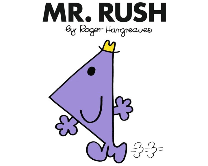 MR. MEN CLASSIC LIBRARY   MR. RUSH