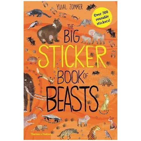 THE BIG STICKER BOOK OF BEASTS  PB
