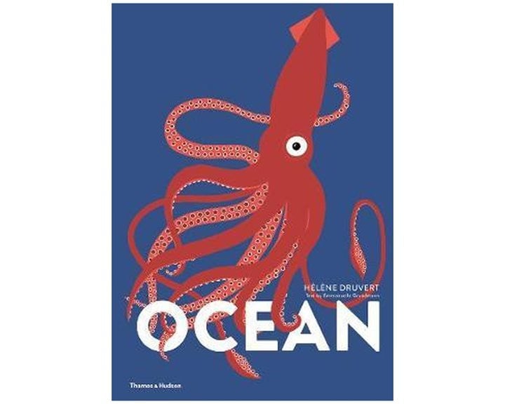 OCEAN - WITH LASERCUTS AND FLAPS THROUGHOUT HC