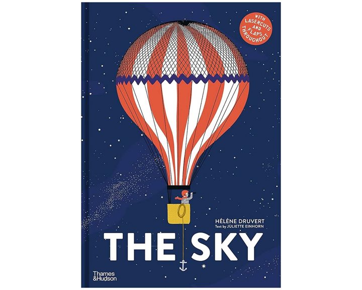 THE SKY - WITH LASERCUTS AND FLAPS THROUGHOUT HC