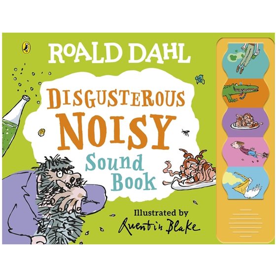 ROALD DAHLS : ROALD DAHL : DISGUSTEROUS NOISY SOUND BOOK HC BBK