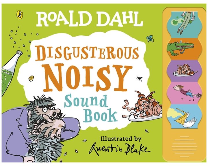 ROALD DAHLS : ROALD DAHL : DISGUSTEROUS NOISY SOUND BOOK HC BBK