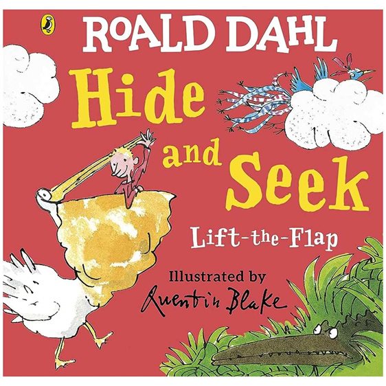 ROALD DAHLS : ROALD DAHL : LIFT-THE-FLAP HIDE AND SEEK HC BBK