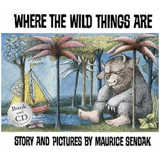 WHERE THE WILD THINGS ARE : BOOK AND CD PB