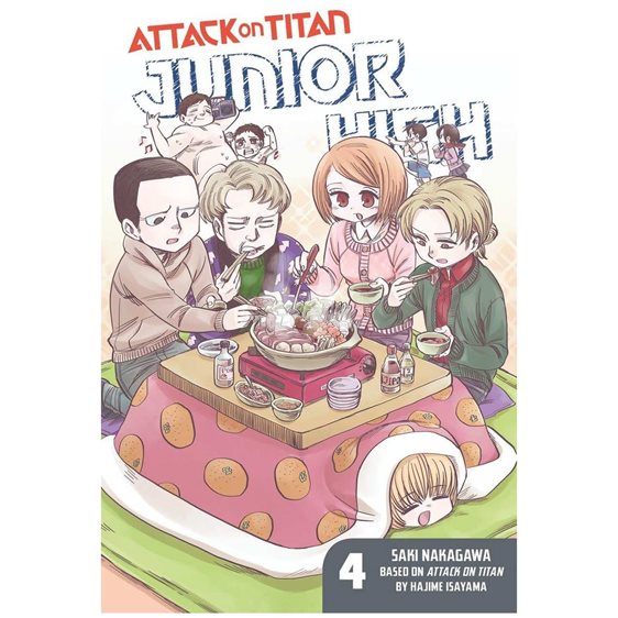 ATTACK ON TITAN JUNIOR HIGH GN VOL 04 PB