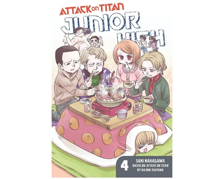 ATTACK ON TITAN JUNIOR HIGH GN VOL 04 PB