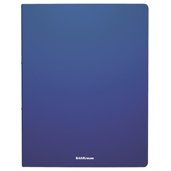 Ντοσιέ Σουπλ ErichKrause Α4 με 30 Ζελατίνες Matt Classic Blue 59190
