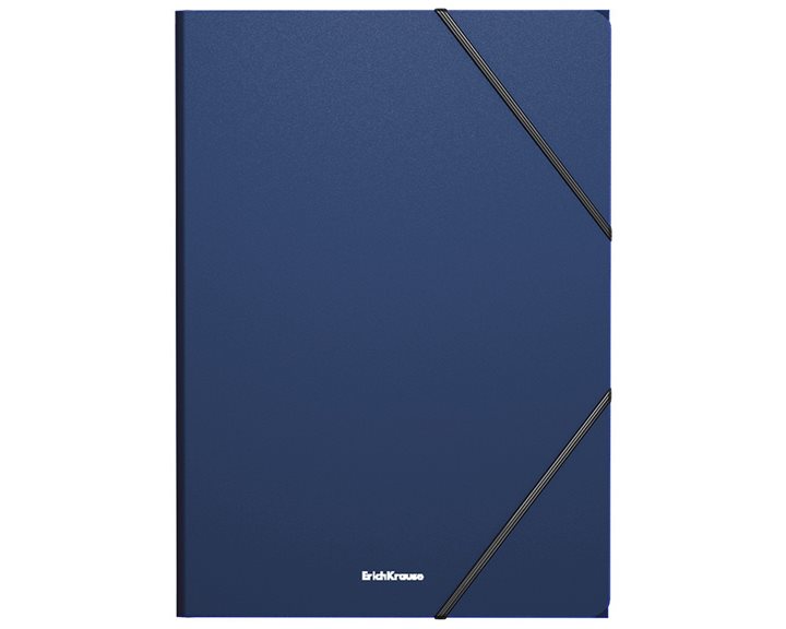 Ντοσιέ Λάστιχο ErichKrause Α4 Matt Classic Blue 59229
