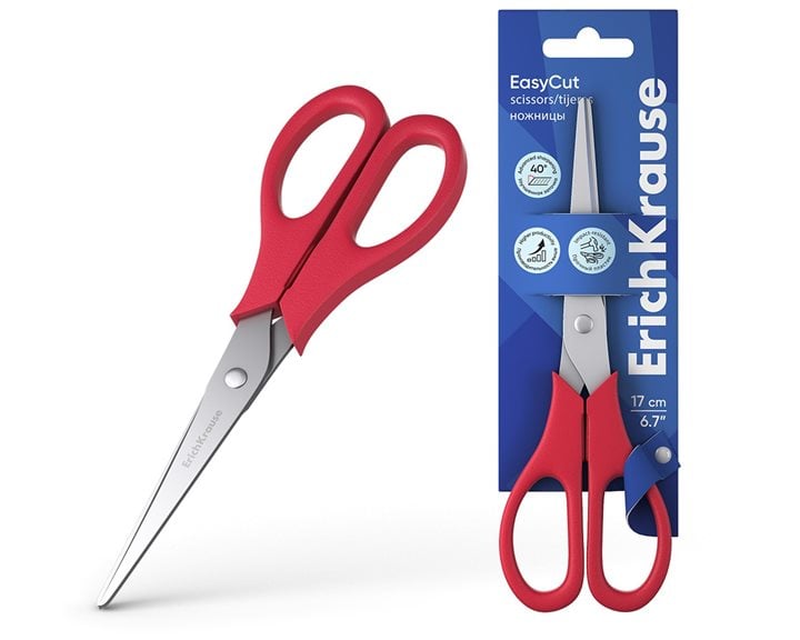 Ψαλίδι ErichKrause Easy Cut 17cm 60837