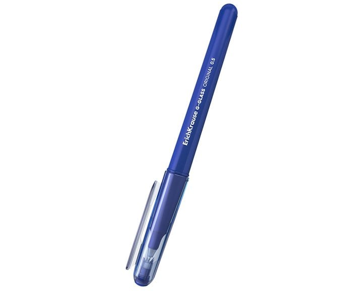 Στυλό Gel ErichKrause G-Glass Stick 0.5 Blue 61301