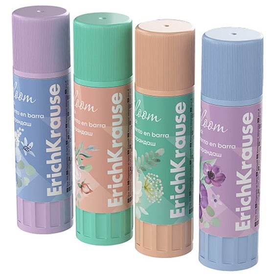 Κόλλα Stick ErichKrause Easy Stick Pastel Bloom 13g. 60498