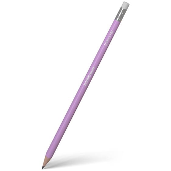 Μολύβι με Γόμα  Erichkrause HB Pastel Bloom 60703