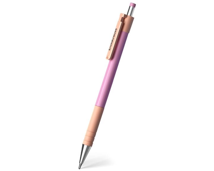 Στυλό ErichKrause Retractable Ballpoint MC-5 Matic & Grip 0.7 Blue 61092