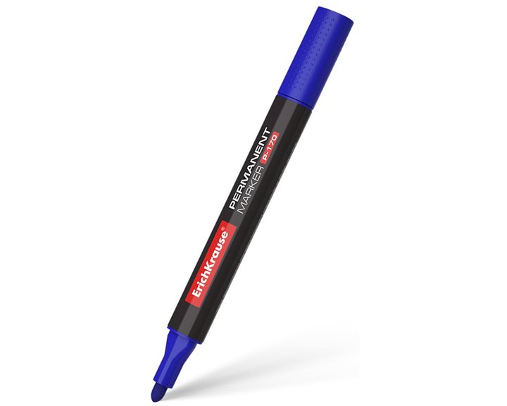 Μαρκαδόρος Ανεξίτηλος ErichKrause 2mm P-170 Blue 7276