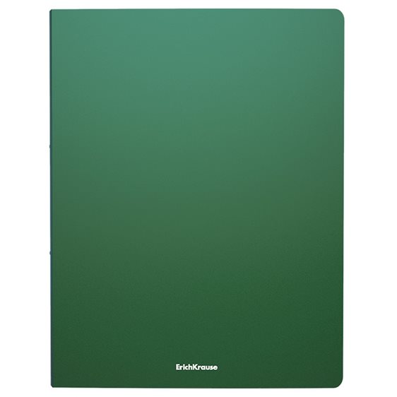 Ντοσιέ Σουπλ ErichKrause Α4 με 10 Ζελατίνες Matt Classic Green 59180
