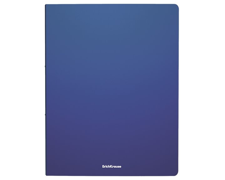 Ντοσιέ Σουπλ ErichKrause Α4 με 20 Ζελατίνες Matt Classic Blue 59185
