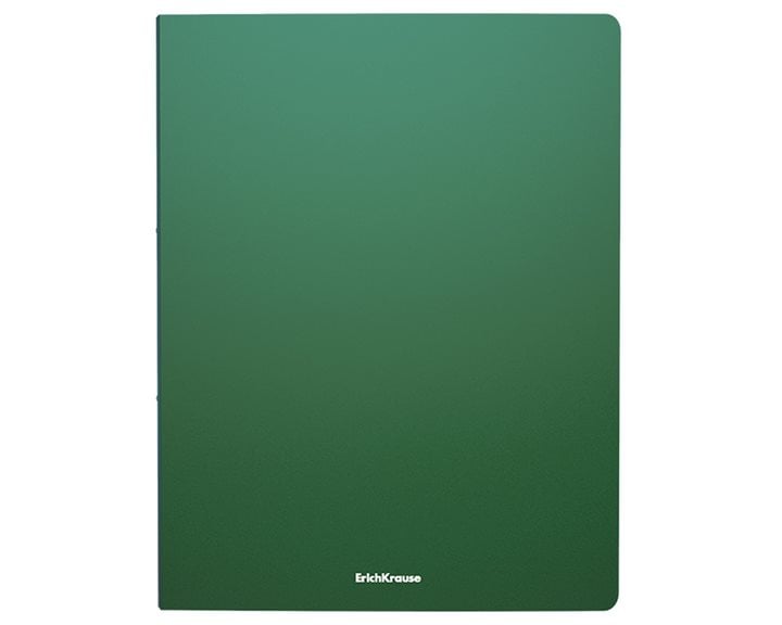 Ντοσιέ Σουπλ ErichKrause Α4 με 20 Ζελατίνες Matt Classic Green 59186