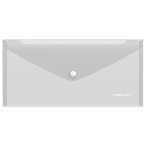 Φάκελος Κουμπί Erichkrause Travel Fizzy Clear 140mcm Transaparent 59126