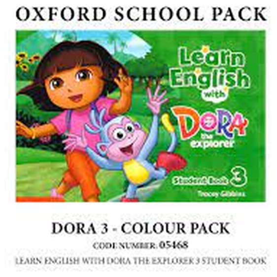 LEARN ENGLISH WITH DORA 3 COLOUR PACK - 05468