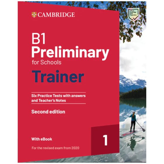 CAMBRIDGE PRELIMINARY FOR SCHOOLS 1 B1 TRAINER (+ DOWNLOADABLE RESOURCES + EBOOK) W/A