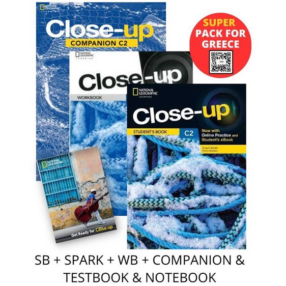 CLOSE-UP C2 SUPER PACK FOR GREECE (SB + SPARK + WB + COMPANION   TESTBOOK   NOTEBOOK) 2ND ED